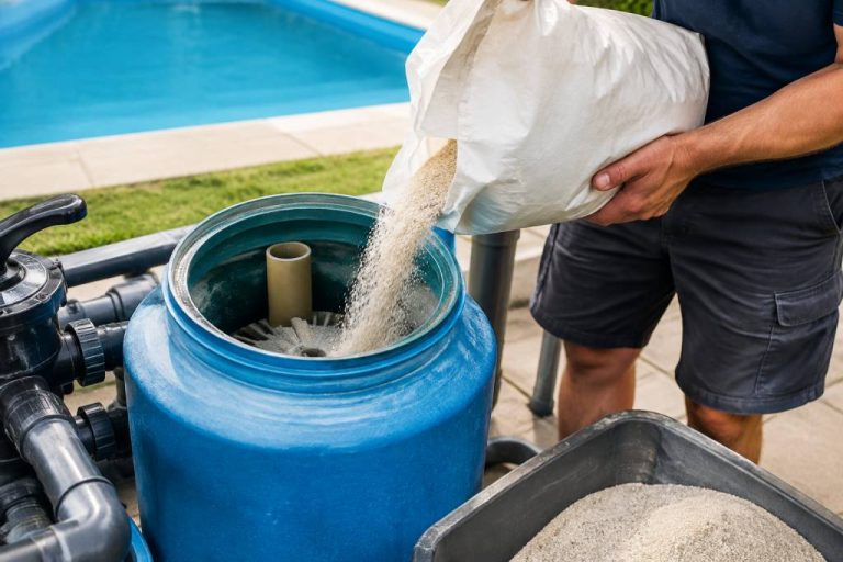 Comment changer le sable du filtre piscine : étapes et conseils pratiques